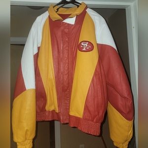Vintage leather NFL San Francisco Starter Jacket